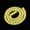 Transparent Glass Beads Strands X-EGLA-A044-T8mm-MD29-4