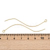 Brass Earring Findings KK-A274-17B-G-3