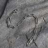 Tarnish Resistant 304 Stainless Steel Paperclip Chain Bracelet for Men Women BJEW-E031-03P-06-2