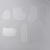 Acrylic Quilting Templates FIND-WH0420-37A-1