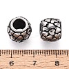 304 Stainless Steel European Style Large Hole Beads STAS-T072-101AS-3