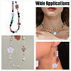 100Pcs Spray Painted Glass Beads GLAA-HY0001-40-6