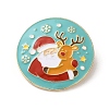 Christmas Enamel Pins JEWB-B028-01G-02-1