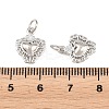 Brass Charms KK-H292-57A-P-3
