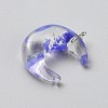 Luminous Transparent Resin Pendants RESI-WH0081-01D-2