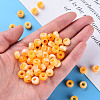 Acrylic European Beads MACR-S375-002B-06-5