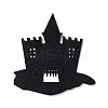 Wool Felt Haunted House Party Decorations AJEW-P101-07B-1