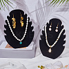 2Pcs Desktop Paper Necklace Display Stands NDIS-SC0001-03B-4