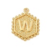 Brass Pendants KK-B126-01G-W-1
