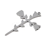 Non-Tarnish 304 Stainless Steel Pendants STAS-B062-11P-2