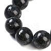 Natural Larvikite Beads Strands G-G118-B02-01-4