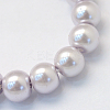 Baking Paint Glass Pearl Bead Strands HY-Q003-3mm-25-2