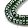 Electroplated Synthetic Non-magnetic Hematite Beads Strands G-K361-A01-01-3