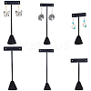 6Pcs 3 Styles T Shaped Alloy Earring Display Stand EDIS-SC0001-05-1