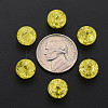 Transparent Crackle Acrylic Beads MACR-S373-66C-N16-2