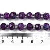 Natural Sesame Jasper Dyed Beads Strands G-H057-A21-03-4
