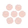 Frosted Transparent Acrylic Beads OACR-P029-19B-02-2