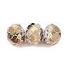 Electroplate Glass Beads EGLA-N026-01A-D02-1