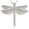 Alloy Enamel Dragonfly Big Pendants ENAM-L034-03P-2