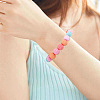 48Pcs 12 Colors Lantern Food Grade Eco-Friendly Silicone Beads SIL-TA0002-05-7