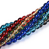 Transparent Glass Beads Strands GLAA-N058-6mm-B01-2