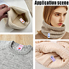 150Pcs 6 Styles Polyester Rectangle Clothing Label DIY-CY0003-86-5