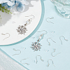 10 Pairs 925 Sterling Silver Earring Hooks STER-BBC0006-81-4