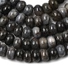 Natural Bamboo Leaf Agate Beads Strands G-A280-A07-01-4