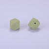 Hexagonal Silicone Focal Beads SI-JX0020A-70-1