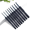 9Pcs Aluminum Diverse Size Crochet Hooks Set PW-WG52630-01-1