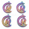 Ion Plating(IP) 201 Stainless Steel Pendants STAS-N098-195M-2