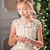 2Pcs 2 Style Glass Pearl Beaded Bracelets & Kid Bracelets SJEW-FH00001-5