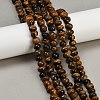 Natural Tiger Eye Beads Strands G-G053-C12-01-1