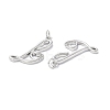 Eco-Friendly Rack Plating Brass Micro Pave Cubic Zirconia Pendants KK-F845-31P-3