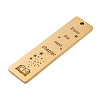 PVD Vacuum Plating 201 Stainless Steel Big Pendants LS-STAS-L079-027E-P-2