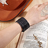 Braided Imitation Leather Cord Bracelets BJEW-WH0014-075B-3