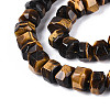 Natural Tiger Eye Beads Strands G-N347-17A-02-4