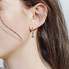 SHEGRACE 925 Sterling Silver Hoop Earrings JE842A-3