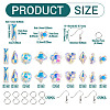 DIY Earring Making Kits DIY-TA0012-68-4