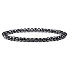 4MM Non-magnetic Hematite Stretch Bracelets RP2095-6-1