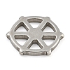 Non-Tarnish 304 Stainless Steel Filigree Joiners STAS-Z076-20P-2