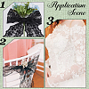 5 Yards Milk Fiber Embroidery Lace Trim Ribbon OCOR-GF0005-14A-4