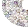 Natural Colorful Fluorite Beads Strands G-P575-C20-6mm-4