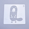 Plastic Drawing Stencil for Kids Teen Boys Girls DIY-D023-13L-2