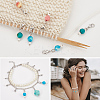 Round Stitch Markers HJEW-AB00283-5