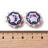 Baking Paint Glass Enamel Beads LAMP-K039-34E-4