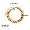 European Style 304 Stainless Steel Link Chain Bracelet for Women LS-HM2215-10-1