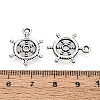 Tibetan Style Alloy Pendants TIBEP-T053-10AS-3