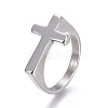 Tarnish Resistant 304 Stainless Steel Finger Rings RJEW-O032-12P-18mm-1