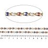 Ion Plating(IP) 304 Stainless Steel Enamel Link Chain CHS-H027-01G-06-2